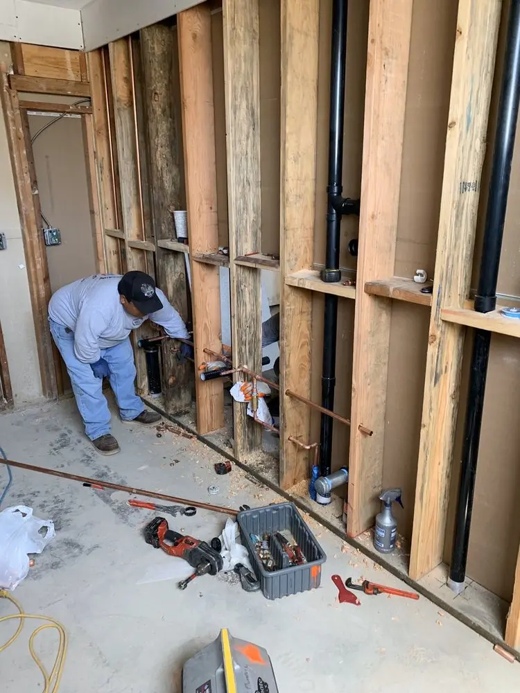 Commercial rough-in plumbing for Gas Line Repair in Joppa Landing